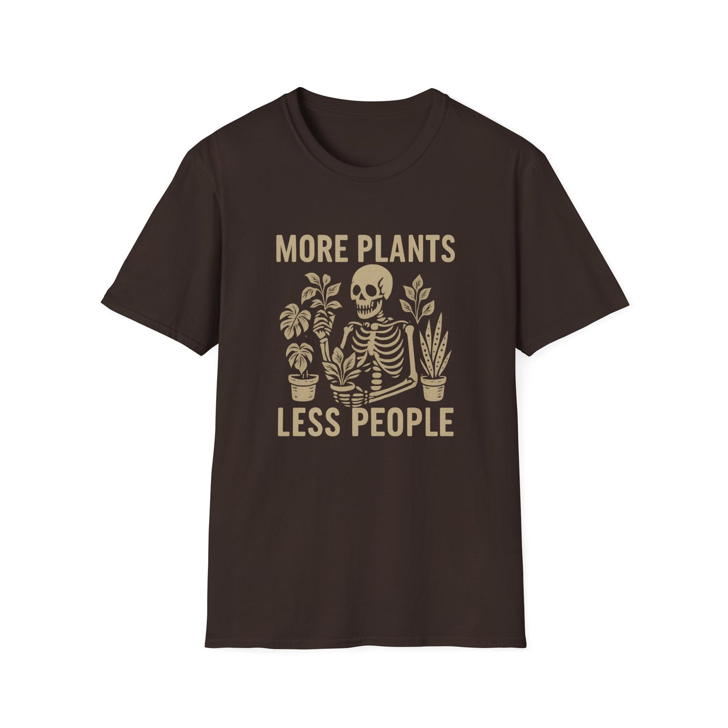 More Plants Less People T-Shirt