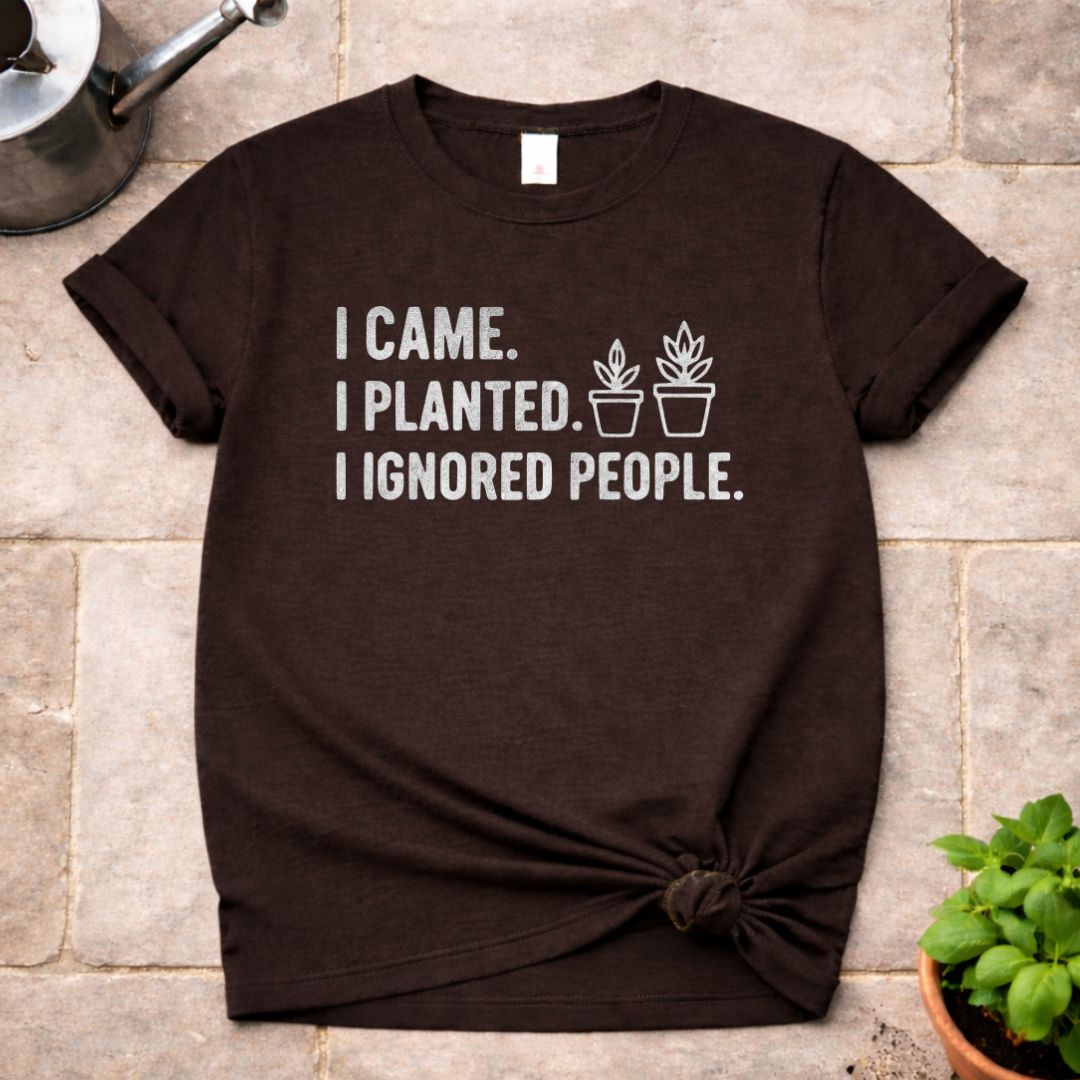 I Ignored People T-Shirt