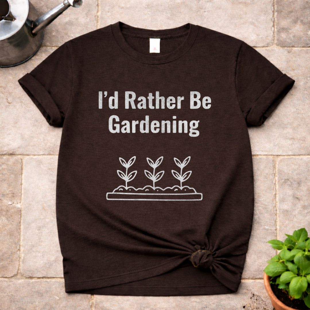 Rather be Gardening T-Shirt