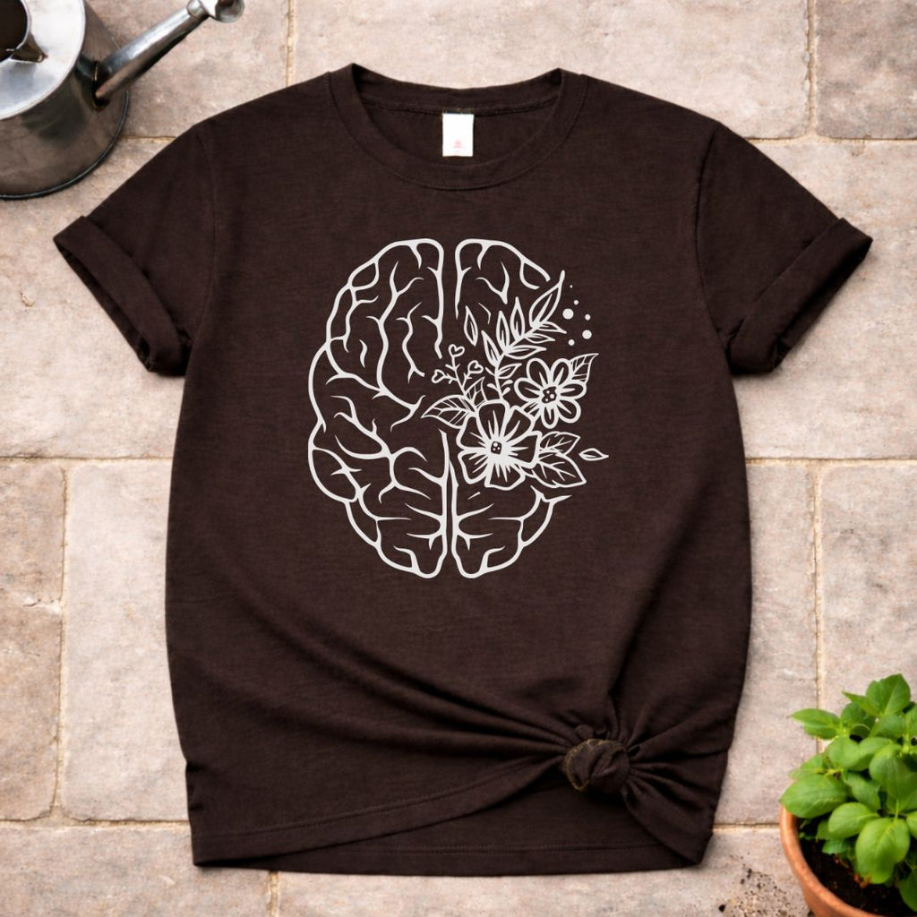 Floral Brain T-Shirt