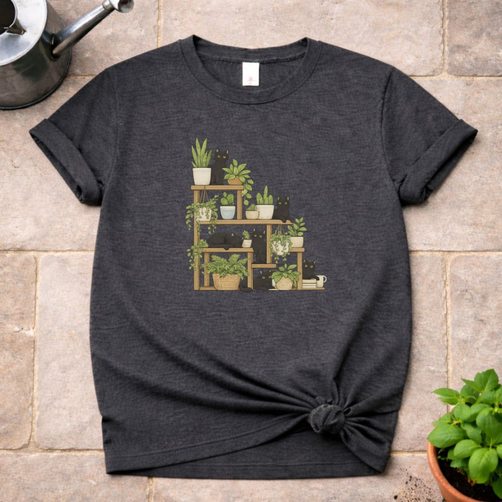 Cats & Plants  T-Shirt