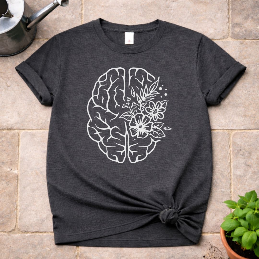 Floral Brain T-Shirt
