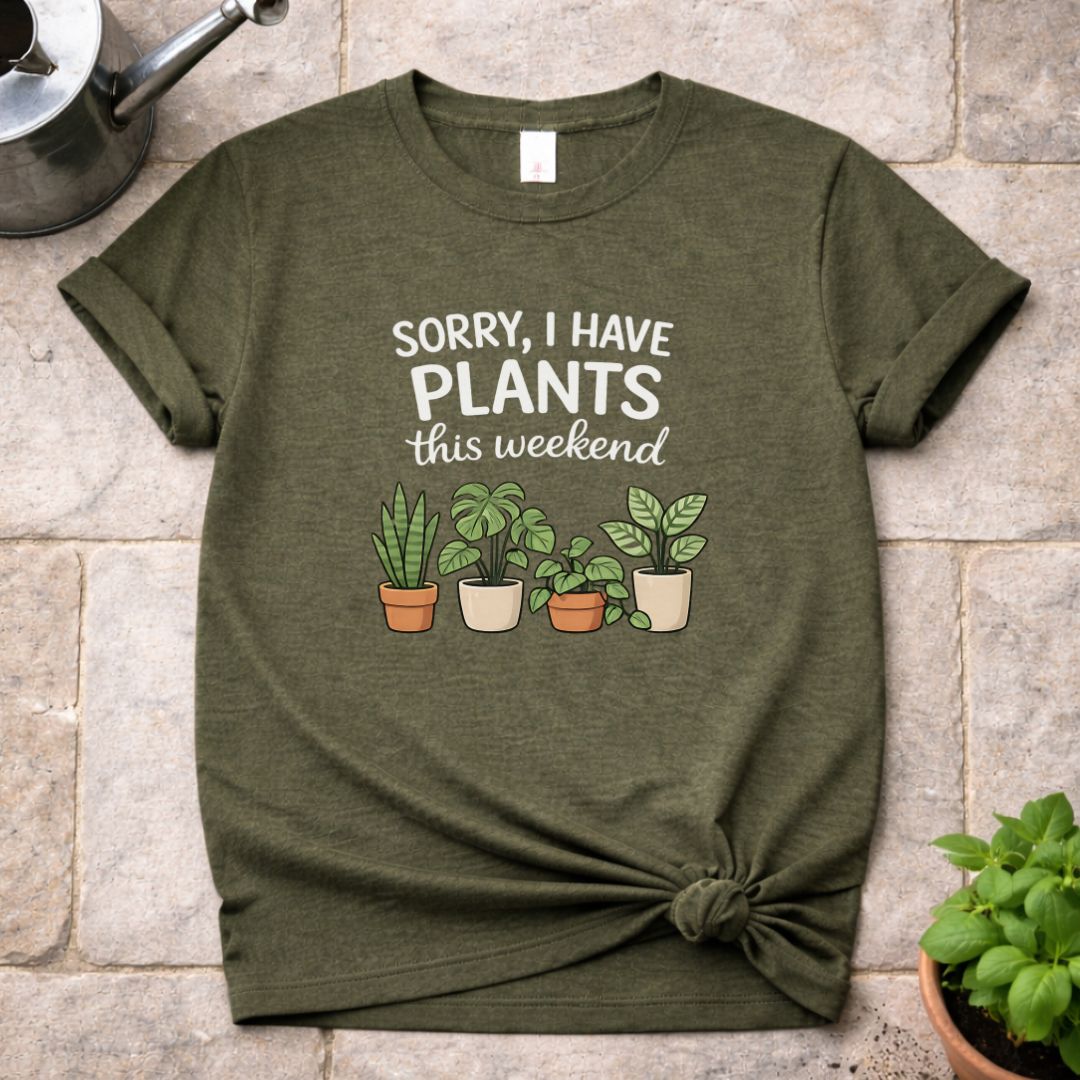 Plants this Weekend T-Shirt
