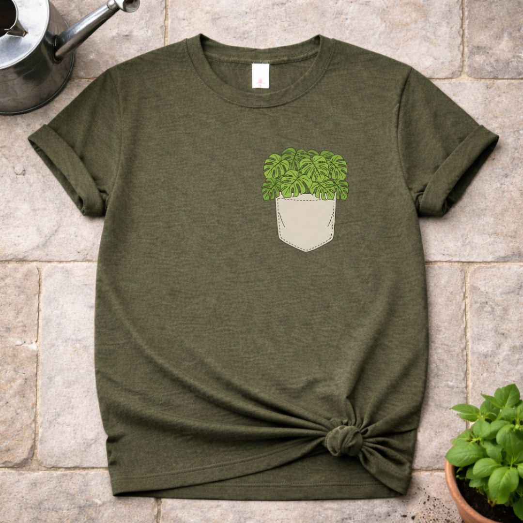 Monstera Pocket T-Shirt