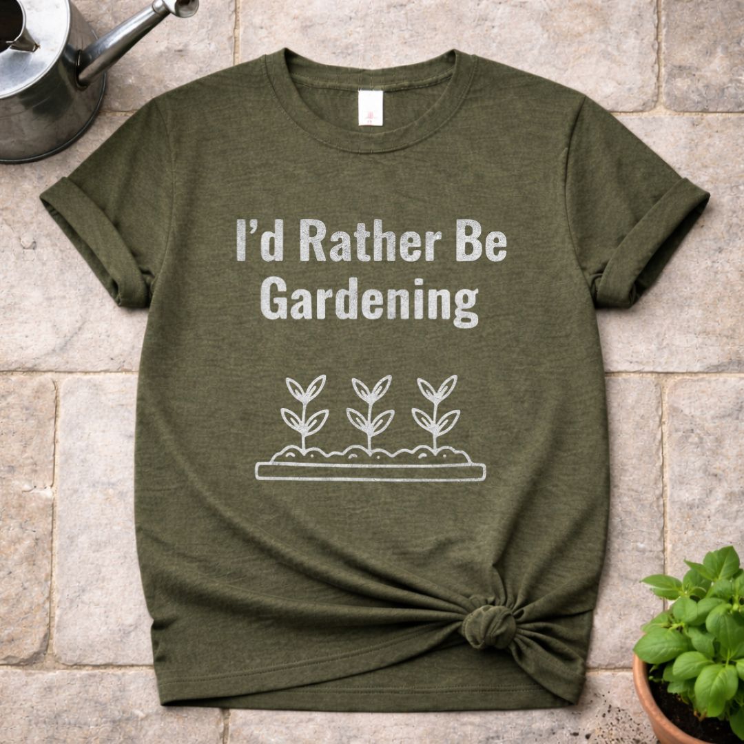 Rather be Gardening T-Shirt