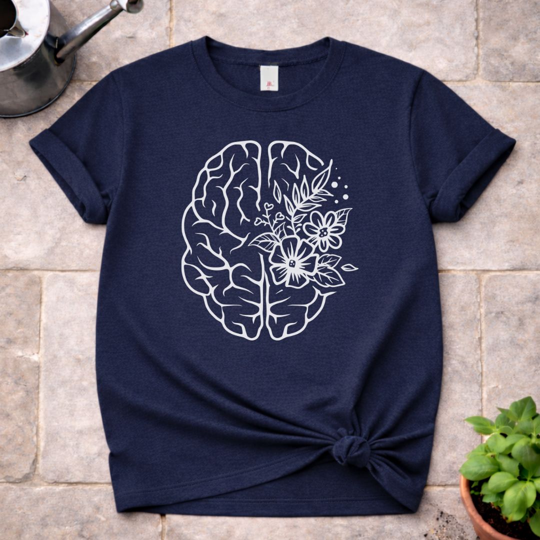 Floral Brain T-Shirt