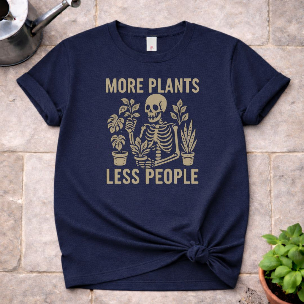 More Plants Less People T-Shirt