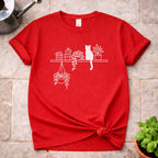 Plants and Cat T-Shirt