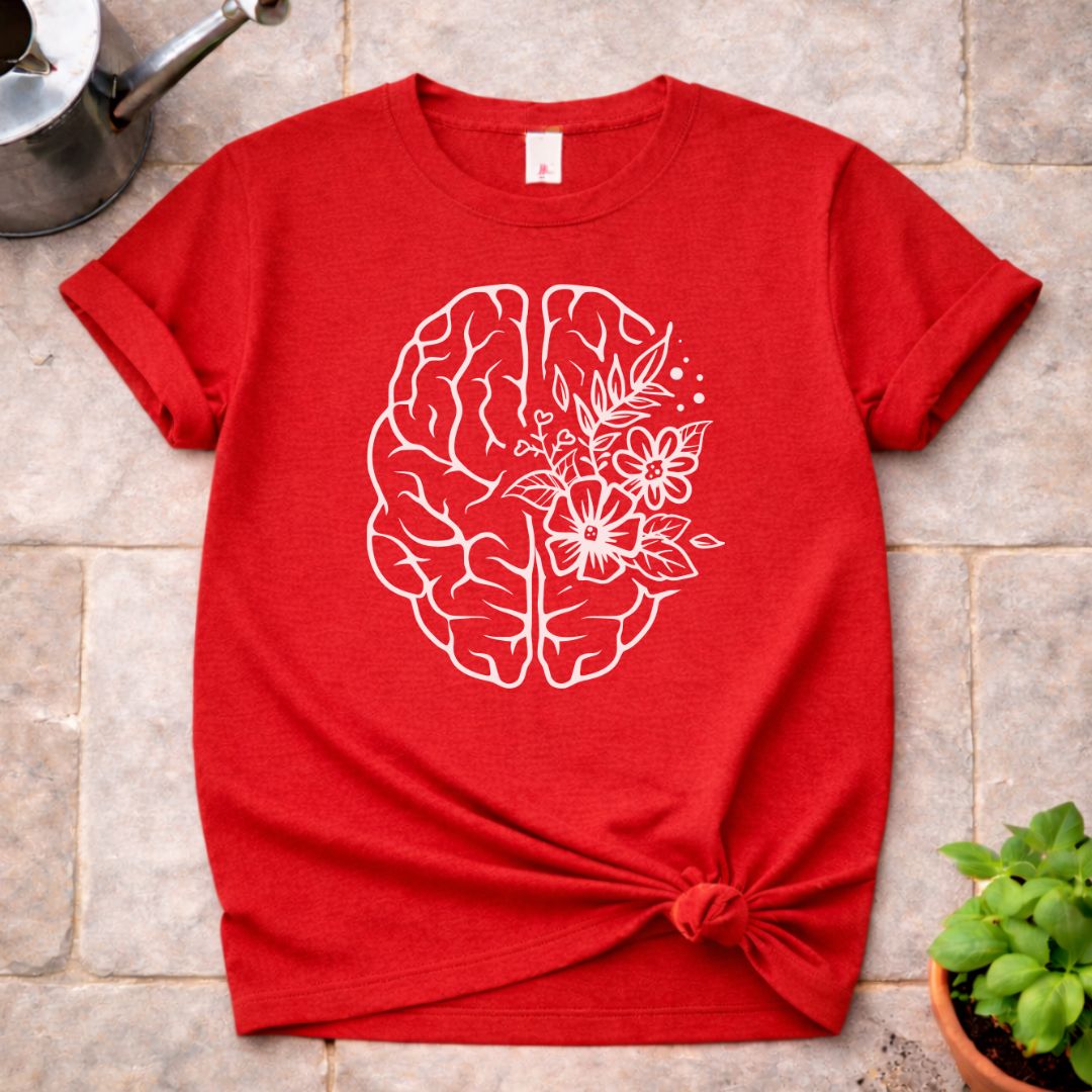 Floral Brain T-Shirt