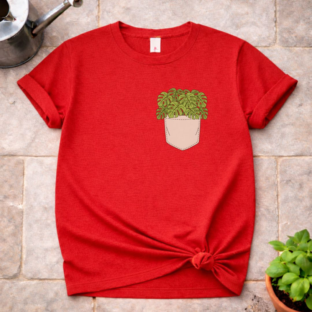 Monstera Pocket T-Shirt