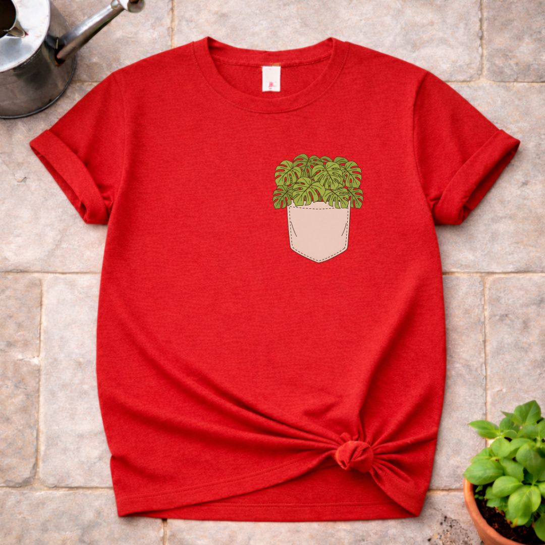 Monstera Pocket T-Shirt